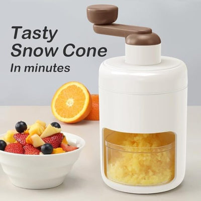 Portable Manual Ice Crusher Multi-function Hand Shaved Ice Machine Review by Hamdan Malik
