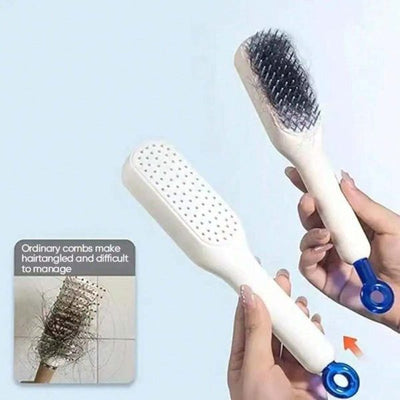 Self Cleaning Hair Comb (random Color) Review by Zayed Al Hashimi