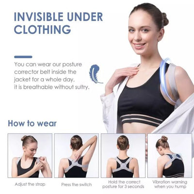 Adjustable Spine Back Support Posture Sensor Review by Zayed Al Hashimi