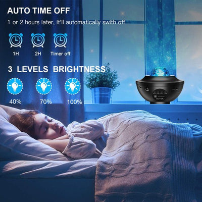 Colorful Starry Sky Galaxy Projector Nightlight Review by Noura Al Suwaidi