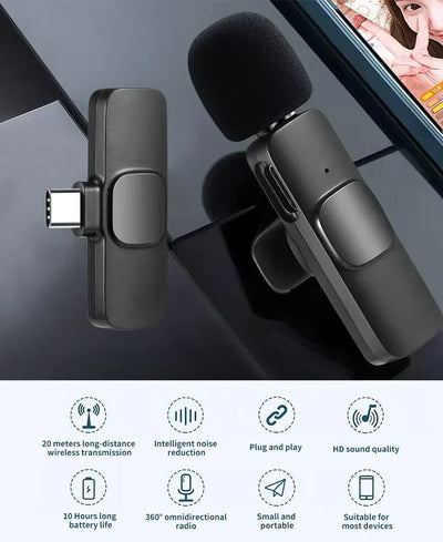 K8 Type-C Wireless Microphone Review by Mariam Khalil