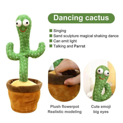 Dancing, Talking Cactus | Tree Cactus Plush Toy Review by Sara Al Marzooqi