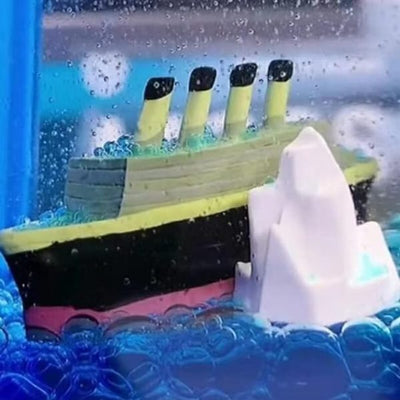 Titanic Liquid Wave Cruise Ship,nautical Car Dashboard Review by Noura Al Suwaidi