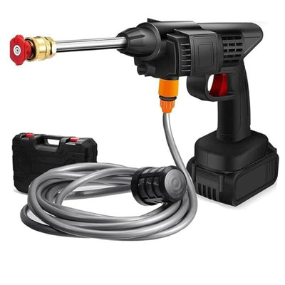 Automatic Cordless Wireless Car Wash Spray Gun High Pressure 48v Review by Hamdan Malik