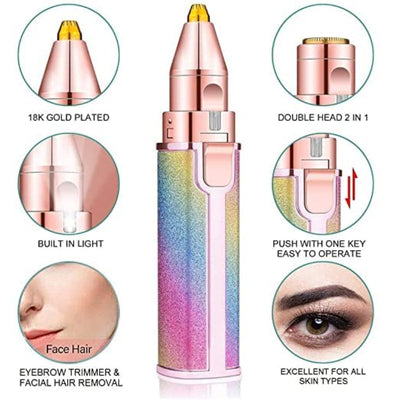 2 In 1 Hair Remover Chargeable , Multi Attractive Color With Usb Charging Review by Omar Al Shamsi