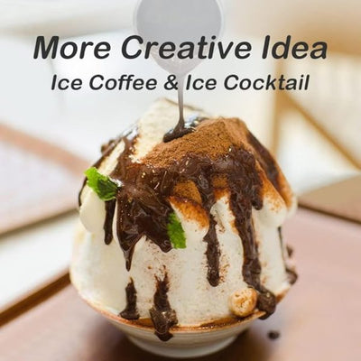 Portable Manual Ice Crusher Multi-function Hand Shaved Ice Machine Review by Noura Al Suwaidi