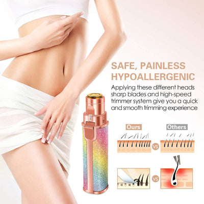 2 In 1 Hair Remover Chargeable , Multi Attractive Color With Usb Charging Review by Reem Al Falasi