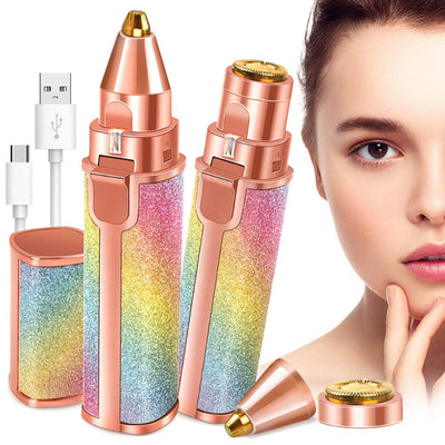 2 In 1 Hair Remover Chargeable , Multi Attractive Color With Usb Charging Review by Noura Al Suwaidi