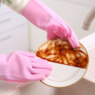 2pcs – Silicone Washing Gloves Review by Reem Al Falasi