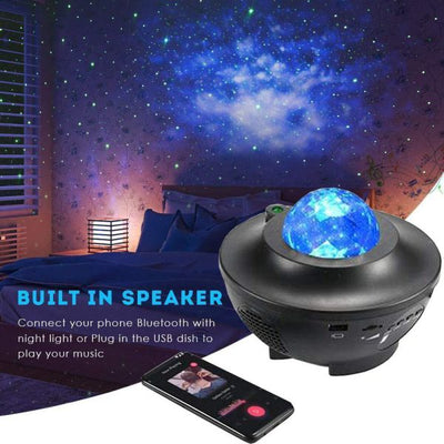 Colorful Starry Sky Galaxy Projector Nightlight Review by Omar Al Shamsi