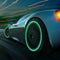 Car Luminous Tire Valve Caps, 4 Piece Set, LED Glow Wheel Valve Covers