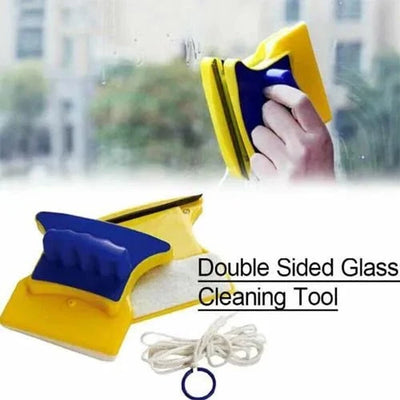 Double Sided Magnetic Glass Cleaner, Window Cleaning Brush for Double Glazed Windows Review by Hamdan Malik