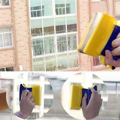Double Sided Magnetic Glass Cleaner, Window Cleaning Brush for Double Glazed Windows Review by Mariam Khalil