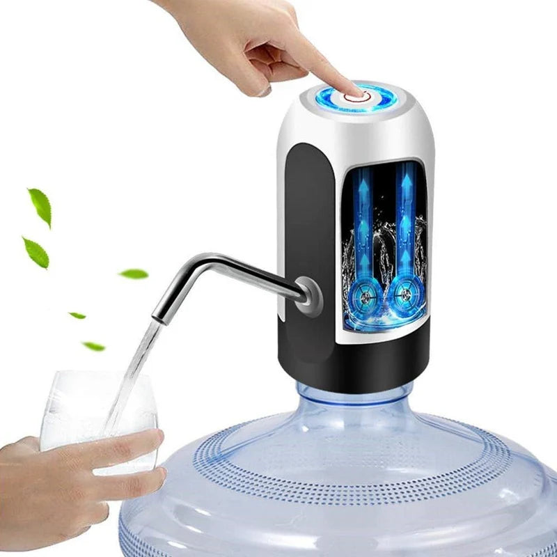 Electric Portable Water Dispenser Pump, USB Rechargeable Bottle Water Pump