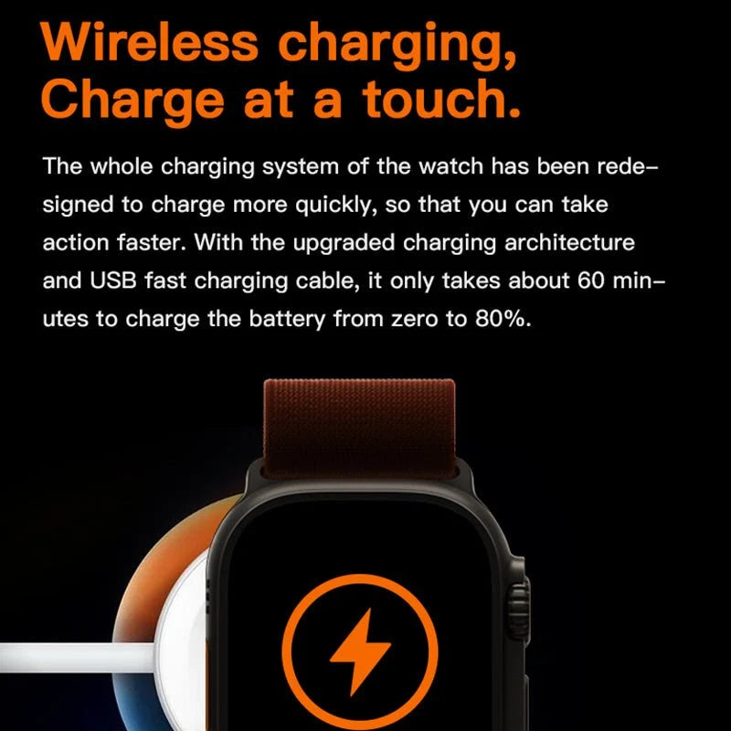 T800 Smartwatch 1.99 Inch Full Touch Display, Smart Watch