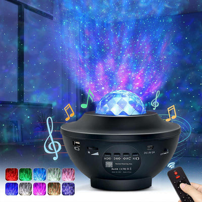 Colorful Starry Sky Galaxy Projector Nightlight Review by Abdullah Al Ameri