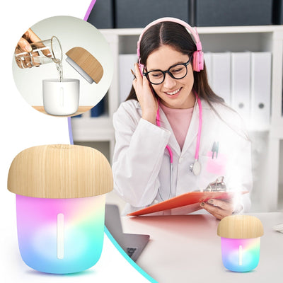 Mushroom Shape Humidifier Portable Mini Humidifier Review by Zayed Al Hashimi