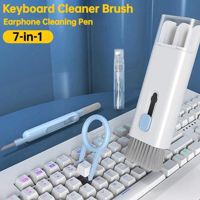 New Headset 7 In 1 Kit Scalable Keyboard Cleaner Review by Omar Al Shamsi