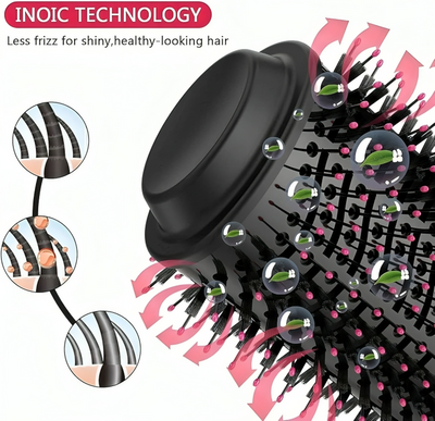 3-in-1 Hair Dryer Brush – Straightener & Curler Comb Styler Review by Reem Al Falasi