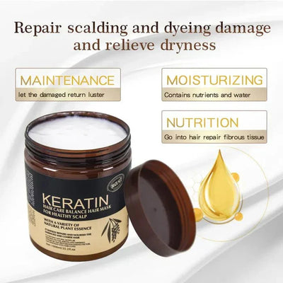 Keratin Nourishing Hair Treatment Mask Review by Hamdan Malik