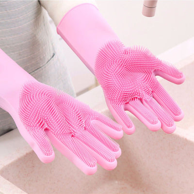 2pcs – Silicone Washing Gloves Review by Omar Al Shamsi