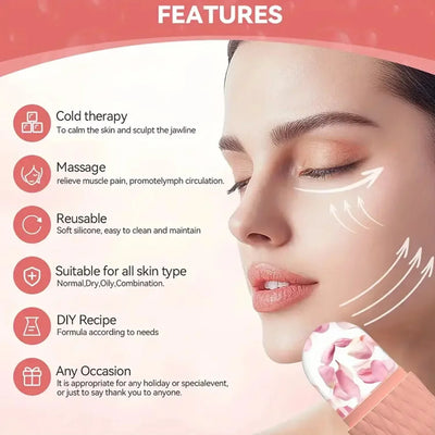 Silicone Ice Cube Facial Roller & Cleansing Scrub Review by Zayed Al Hashimi
