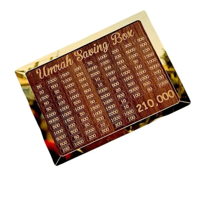Premium Wooden Umrah Saving Box – 210,000 Review by Sara Al Marzooqi