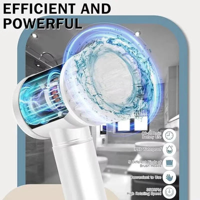 Wireless Magic Cleaning Brush – Rechargeable Review by Mariam Khalil